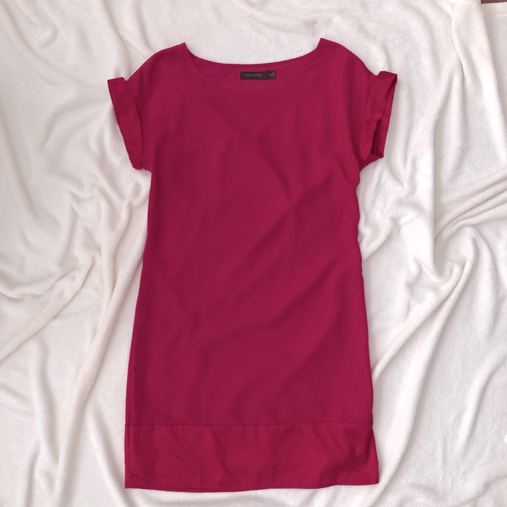 The Limited Women’s Magenta Shift Dress XS
